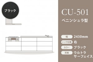 CU-501-UPel2430R/BK